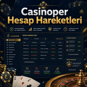 Casinoper Hesap Hareketleri